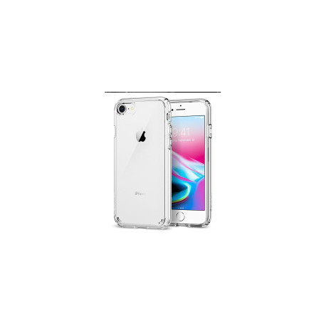 Spigen Ultra Hybrid 2, zaštitna maska za telefon, prozirna - iPhone SE (2022/2020)/8/7