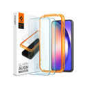 Spigen Glass Align Master Clear, zaštitno staklo za ekran telefona, 2 kom + okvir za instalaciju - Samsung Galaxy A54 5G