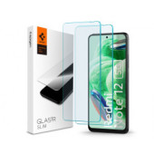 Spigen Glass tR Slim, zaštitno staklo za ekran telefona, 2 kom - Xiaomi Redmi Note 12 5G/POCO X5 5G (AGL06048)