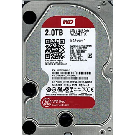 WD Red Plus 2TB SATA 6Gb/s 3.5i HDD