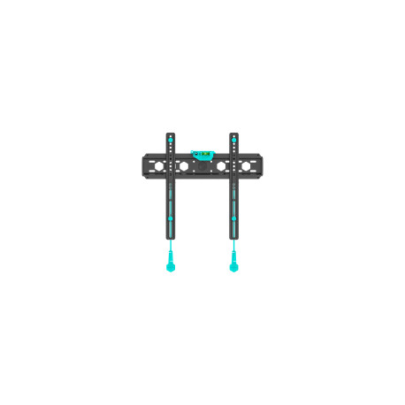 ONKRON Fixed TV Wall Mount for 32 to 65-inch Flat Panel TVs Digital Panels 56,8 kg, Black