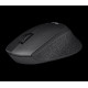 Miška Logitech M330 Silent Plus, črna