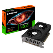 GIGABYTE Video Card NVIDIA GeForce RTX 4060 WINDFORCE OC 8G, GDDR6 8GB/128bit, PCI-E 4.0 x8, 1x8-pin