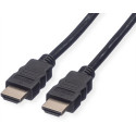 Roline VALUE Ultra HD 8K HDMI v2.1 kabel sa mrežom, M/M, crni, 5.0m