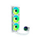 Komplet za tekočinsko hlajenje AIO Liquid Cooler Lian Li GALAHAD II Trinity 360 SL-INF, ARGB, bel