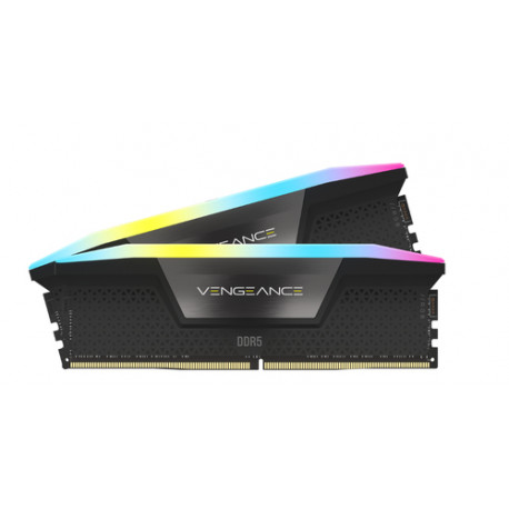 Corsair Vengeance RGB CMH64GX5M2B5200C40 memorijski modul 64 GB 2 x 32 GB DDR5 5200 MHz