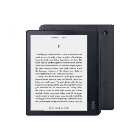 E-bralnik Kobo Sage, 8'' touch, 32GB WiFi, črn