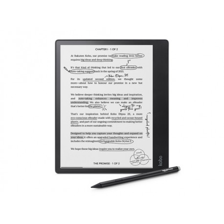 E-bralnik Kobo Elipsa 2E, 10.3'' Touch, 32GB WiFi + Bluetooth, črn
