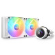 NZXT Kraken 240 RGB Procesor Sve-u-jednom vodeno hlađenje 12 cm Bijelo 1 kom