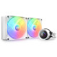 NZXT Kraken 280 RGB Procesor Sve-u-jednom vodeno hlađenje 14 cm Bijelo 1 kom