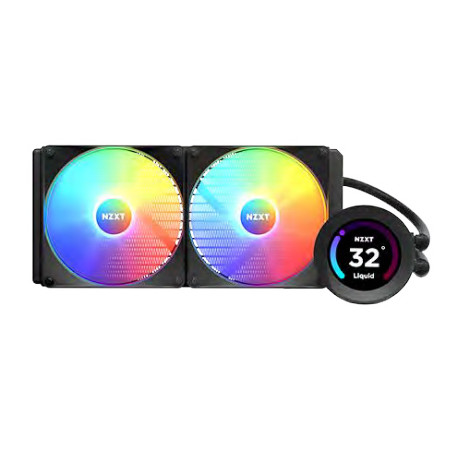 NZXT Kraken Elite 280 RGB Procesor Sve-u-jednom vodeno hlađenje 14 cm Crno 1 kom