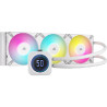  Corsair iCUE H150i ELITE LCD XT 360mm, water cooling (white)