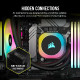Corsair H100I Procesor Set za vodeno hlađenje 12 cm Crno
