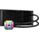 Corsair CW-9060069-WW Sustav hlađenja računala Procesor Sve-u-jednom vodeno hlađenje 14 cm Crno 1 kom