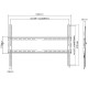 SBOX fiksni nosač 37"-80", do 45kg