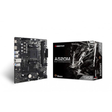 Biostar A520MT matična ploča AMD A520 Priključnice AM4 Mikro ATX