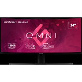 ViewSonic Monitor VX3418-2KPC, 34" 3440x1440, VA, 144Hz-1ms, 2xHDMI,2xDP, Speak.