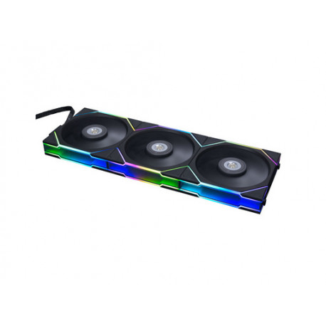 Ventilator za ohišje Lian Li UNI FAN TL 120, ARGB, PWM, 120mm, 3 Pack + Controller, črn