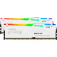 Kingston FURY Beast White RGB  64GB (2x32GB)  DDR5 6400 MHz