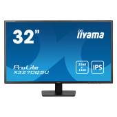 IIYAMA Monitor LED X3270QSU-B1 31.5" IPS WQHD 2560 x 1440 @100Hz 250 cd/m² 1200:1 3ms HDMI DP USB Hu