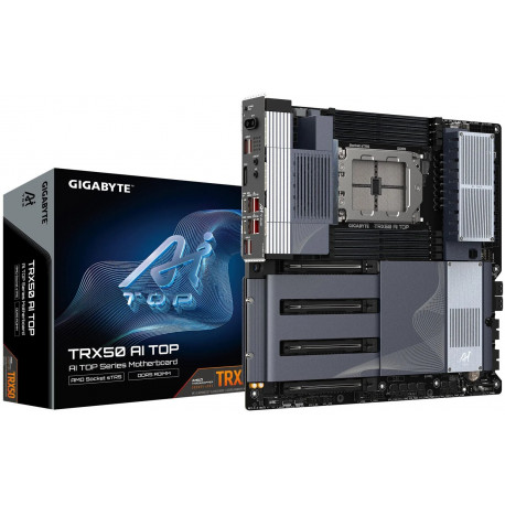 GIGABYTE Mainboard Desktop TRX50 AI TOP, AMD Ryzen Threadripper PRO 7000 series/ Ryzen Threadripper