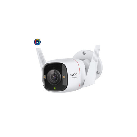 Tapo C325WB ColorPro vanjska sigurnosna Wi-Fi kamera, 2K QHD 4MP, H.264, Two-Way Audio, ColorPro Night Vision