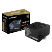 GIGABYTE P650G Power Supply 650W, 80+ Gold, Japanese capacitors, 120mm smart fan, EU plug