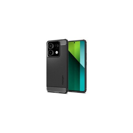 Spigen Rugged Armor, matte black - Xiaomi Redmi Note 13 Pro 5G / POCO X6 5G