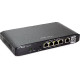 Ruijie router 600MBps Cloud man. 4 PoE+RG-EG105G-P5 Gigabit Eth.conn. Ports+4 Port PoE/POE+54W POE