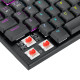 KEYBOARD - REDRAGON HORUS PRO K618RGB-PRO WIRED & 2.4G & BT RED SWITCH