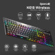 KEYBOARD - REDRAGON HORUS PRO K618RGB-PRO WIRED & 2.4G & BT RED SWITCH