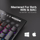 KEYBOARD - REDRAGON HORUS PRO K618RGB-PRO WIRED & 2.4G & BT RED SWITCH