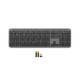 Tipkovnica Logitech Signature Slim K950, grafitna, SLO g.