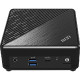 MSI Cubi N ADL-007DE Intel® N N100 4 GB DDR4-SDRAM 128 GB SSD Windows 11 Pro Mini PC Crno