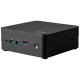 MSI Cubi NUC 1MG-008BDE 0.84L sized PC Crno 120U Intel SoC