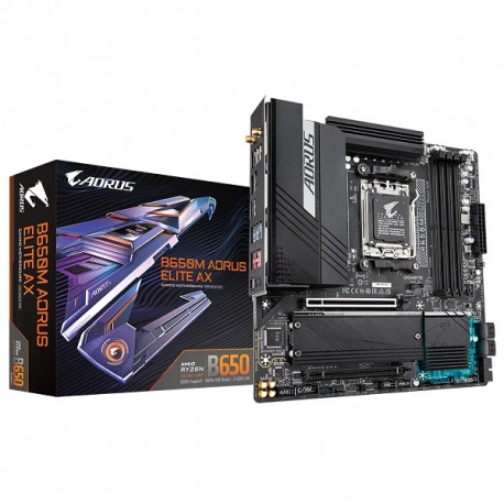 Gigabyte GA-B650M AORUS ELITE AX, DDR5, AM5