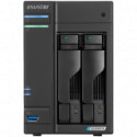 ASUSTOR NAS AS6702T Lockerstor2 Gen2 2x 3.5" 4x M.2 cache 2x 2.5Gbe Celeron QuadCore N5105 2.9GHz 4G