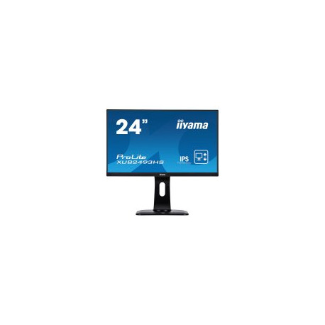 24" ETE IPS-panel, 1920x1080, 15cm Height Adj. Stand, 4ms, 250cd/m², Speakers, HDMI, DisplayPort (23