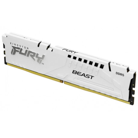 Kingston 16GB 6000MT/s DDR5 CL36 DIMM FURY Beast White EXPO, EAN: 740617345865