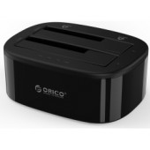 Orico Docking stanica 2×2.5"/3.5" SATA HDD, funkcija kloniranja, USB3.0 (ORICO 6228US3-C)