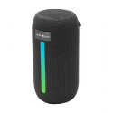 Gembird BlueTooth LED speaker, 5W, black