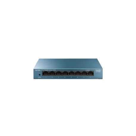 TP-Link 8-Port 10/100/1000Mbps Desktop Network preklopnik (Switch) Auto-Negotiation RJ45, Auto-MDI/MDIX, metalno kučište