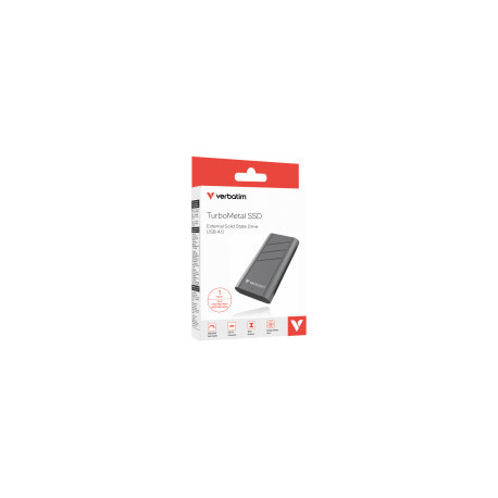 Verbatim TurboMetal 1TB SSD USB4 , R3700/W3600 MB/s