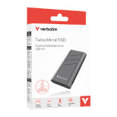 Verbatim TurboMetal 2TB SSD vanjski disk USB4 , R3700/W3600 MB/s