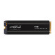 SSD 2TB M.2 80mm PCI-e 4.0 x4 NVMe, CRUCIAL T500 Heatsink (CT2000T500SSD5)