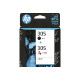 HP 305 2-Pack Tri-color/Black Original