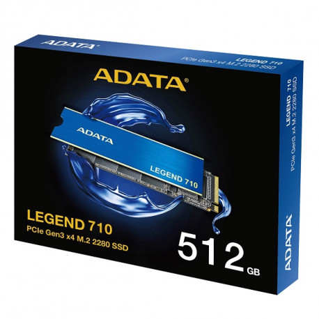 ADATA SSD Legend 710, R2400/W1600, 512GB, M.2 NVMe