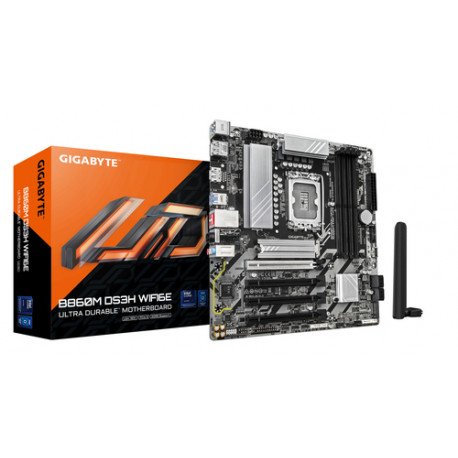 GIGABYTE B860M DS3H WIFI6E matična ploča Intel B860 LGA 1851 (Socket V1) Mikro ATX