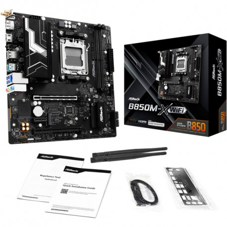 ASRock B850M-X WiFi, Mainboard