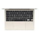 Apple MacBook Air Apple M M4 Prijenosno računalo 34,5 cm (13.6") 16 GB 512 GB SSD Wi-Fi 6E (802.11ax) macOS Sequoia Bež